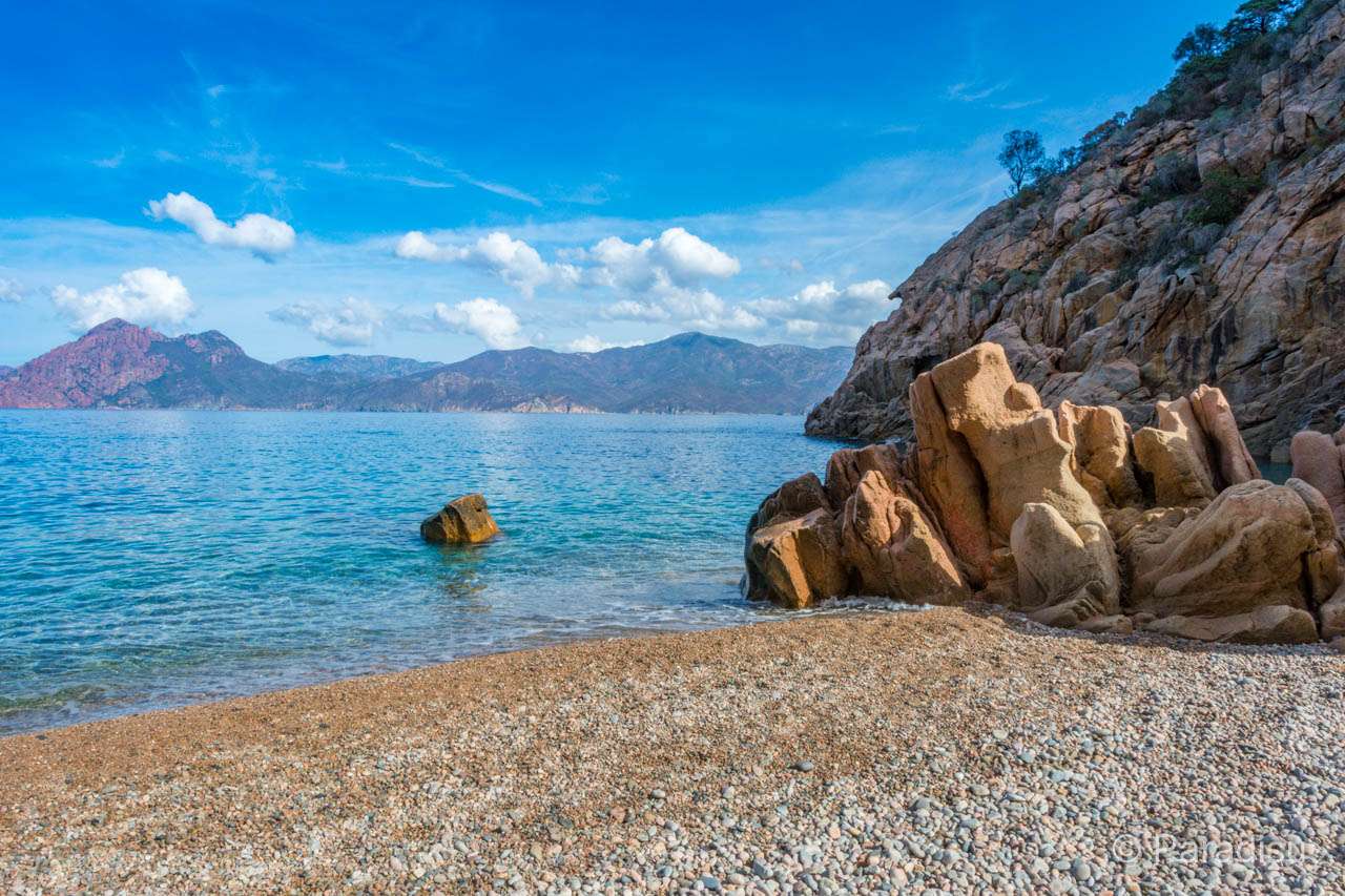 Küstenlandschaft von Korsika Puzzlespiel online