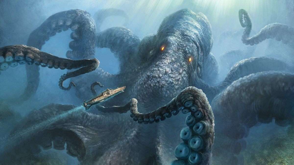Polvo Kraken quebra-cabeças online