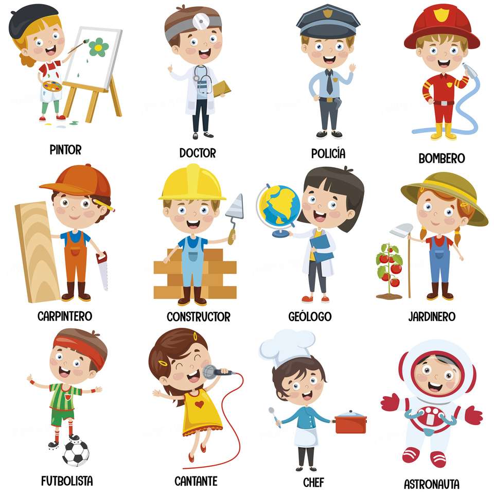 PROFESSIONS jigsaw puzzle online