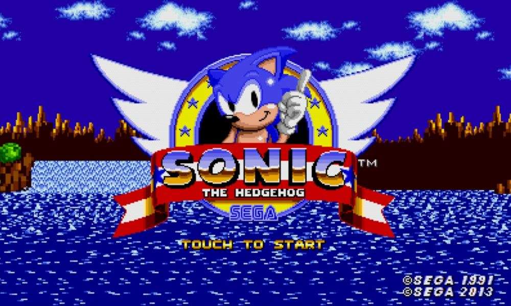 Sonic Game Sega онлайн пъзел