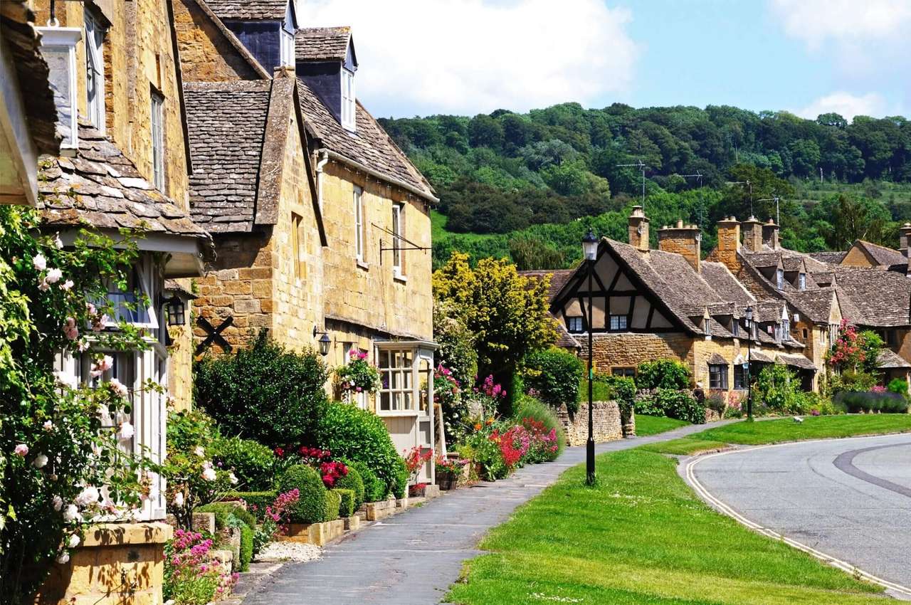 Cotswolds, Anglie online puzzle