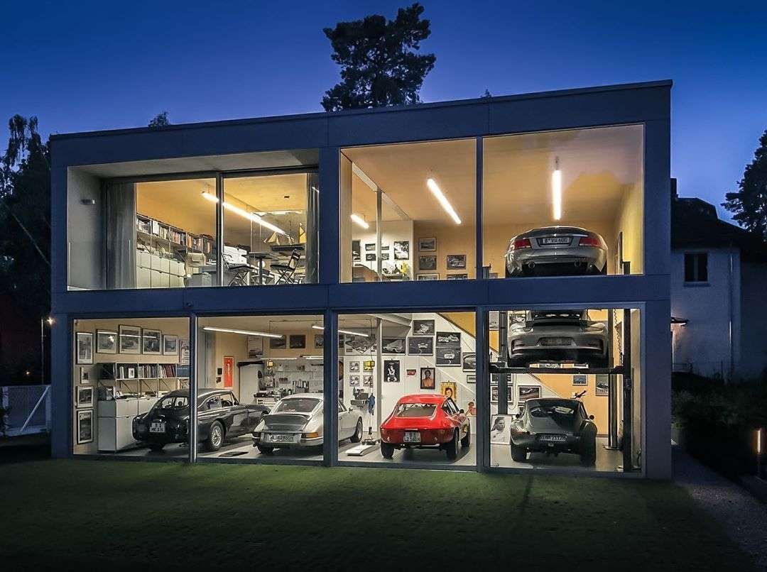 Garage per auto puzzle online