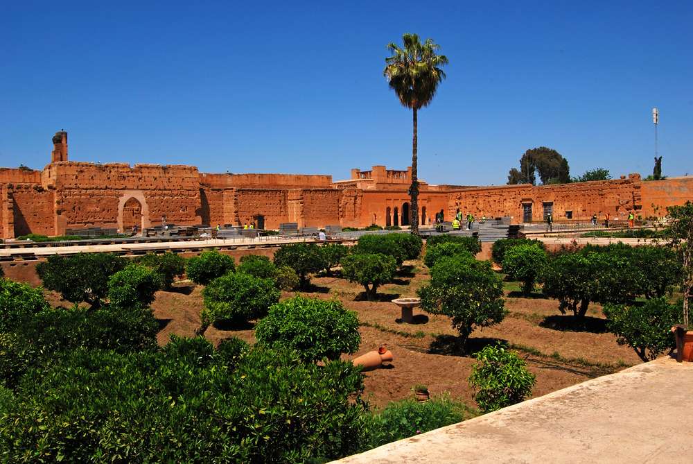 Palast in Marokko Online-Puzzle