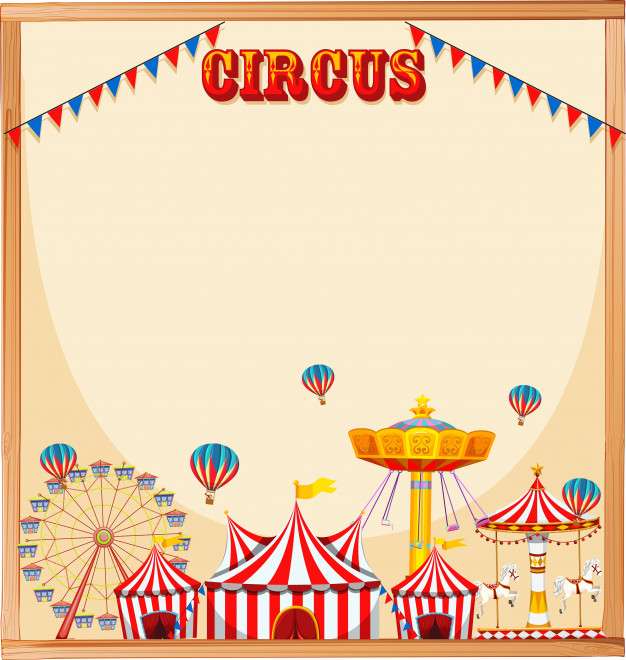 Jogo de circo puzzle online