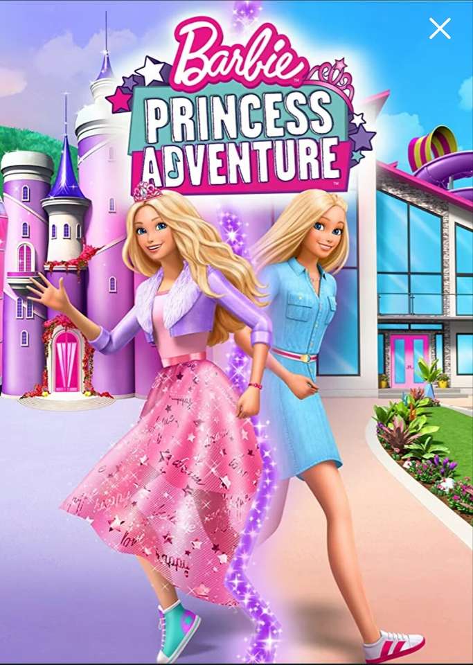 Barbie Princess Adventure legpuzzel