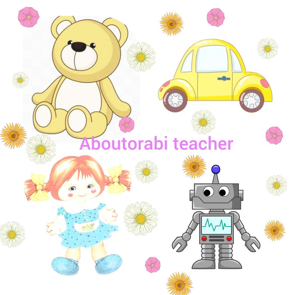 Учителят на Aboutorabi, който учи английски, е забавно онлайн пъзел