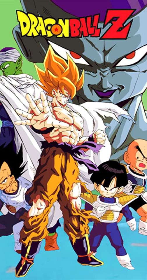Dragon Ball Z Goku vs Frieza pussel på nätet
