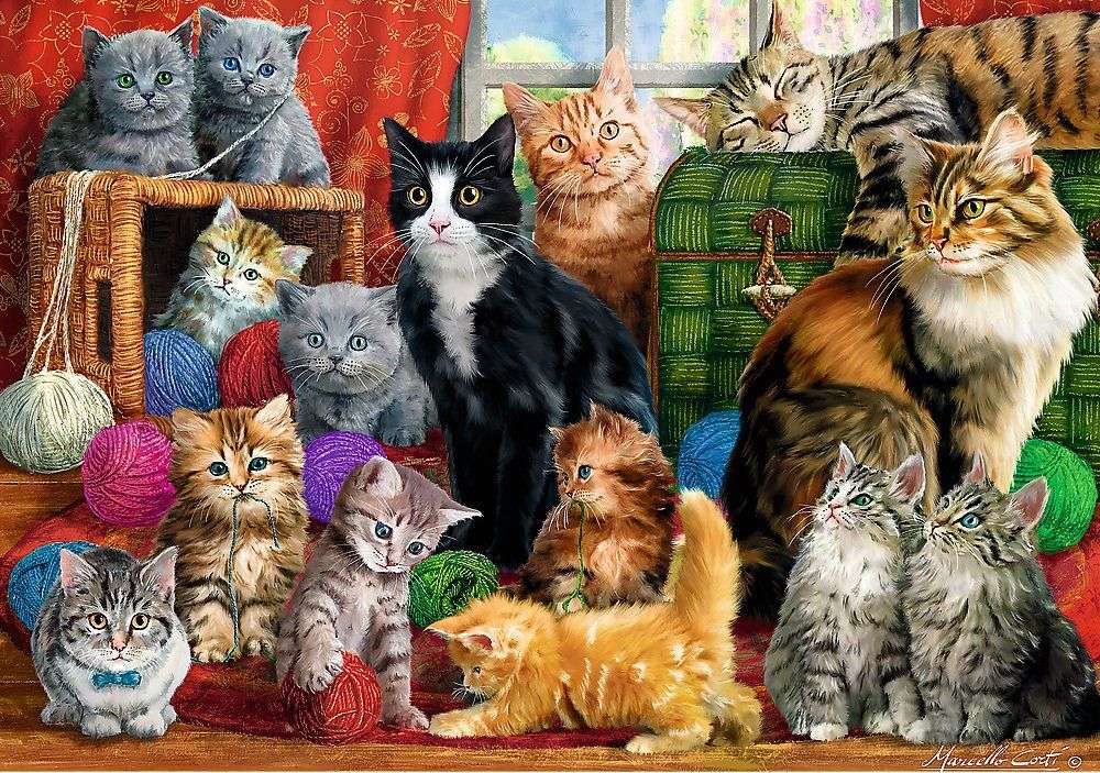 kitties .... jigsaw puzzle online