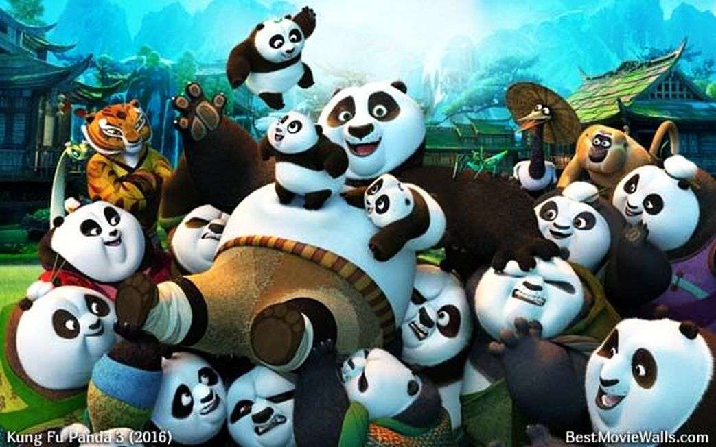 Kung Fu Panda skládačky online