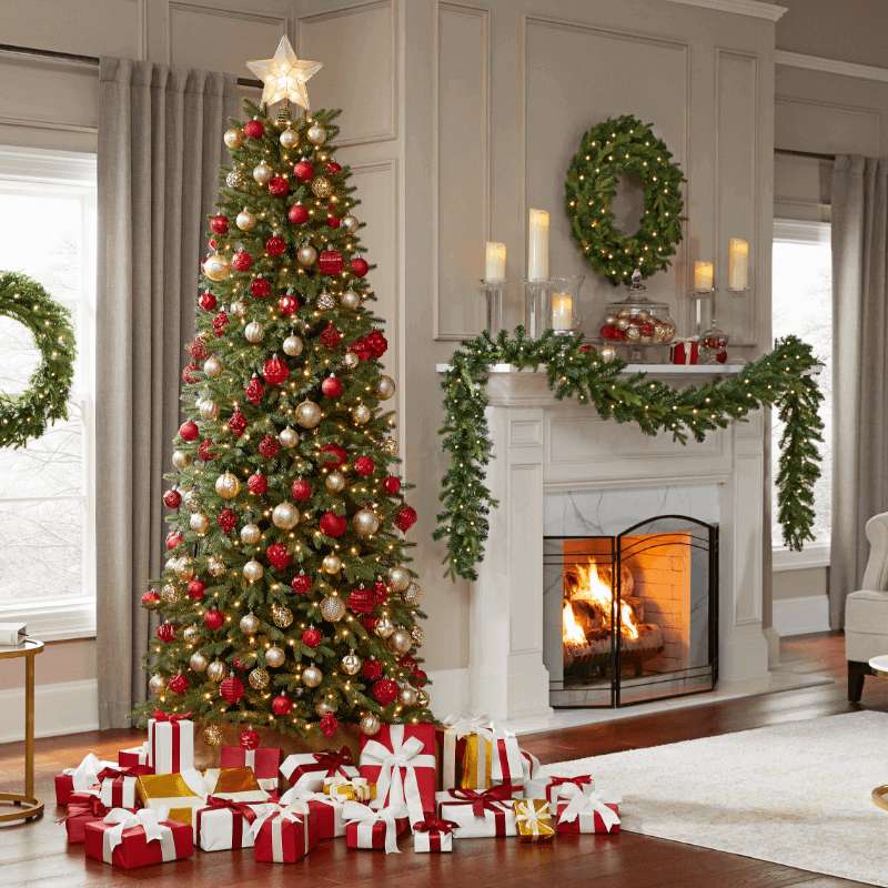 Decoratie in de kersttijd online puzzel
