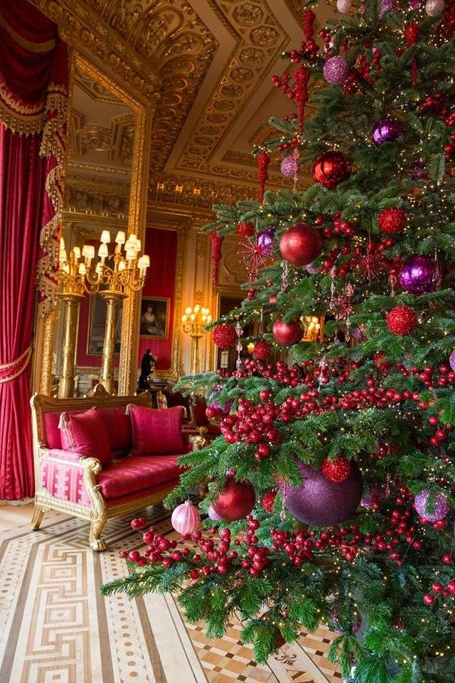 Vánoce na zámku Windsor online puzzle