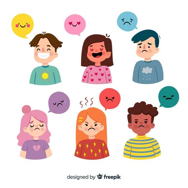 emoții la copii puzzle online