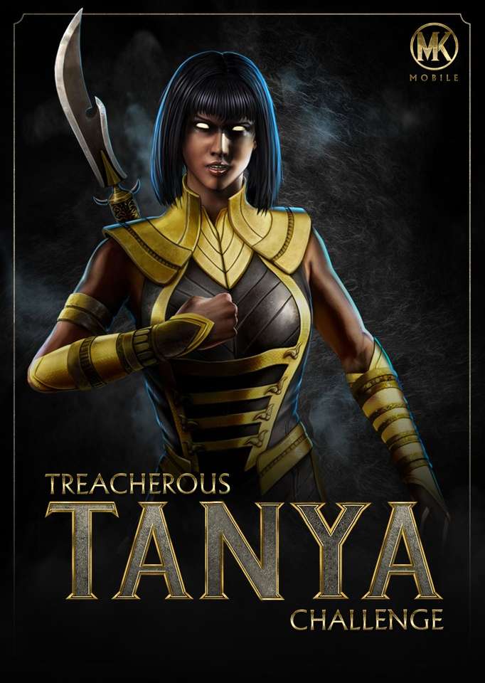 Tanya Mortal Kombat online puzzle