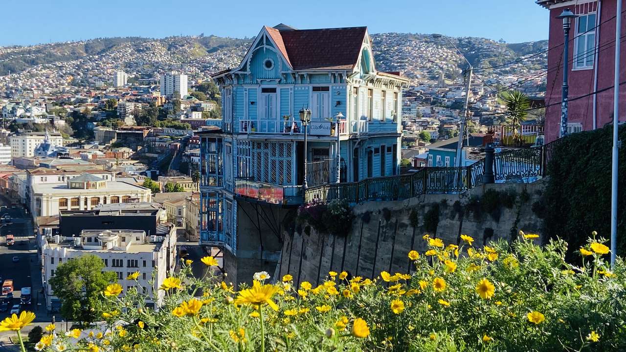 Mirador setor paseo 21 de mayo em Valparaíso quebra-cabeças online