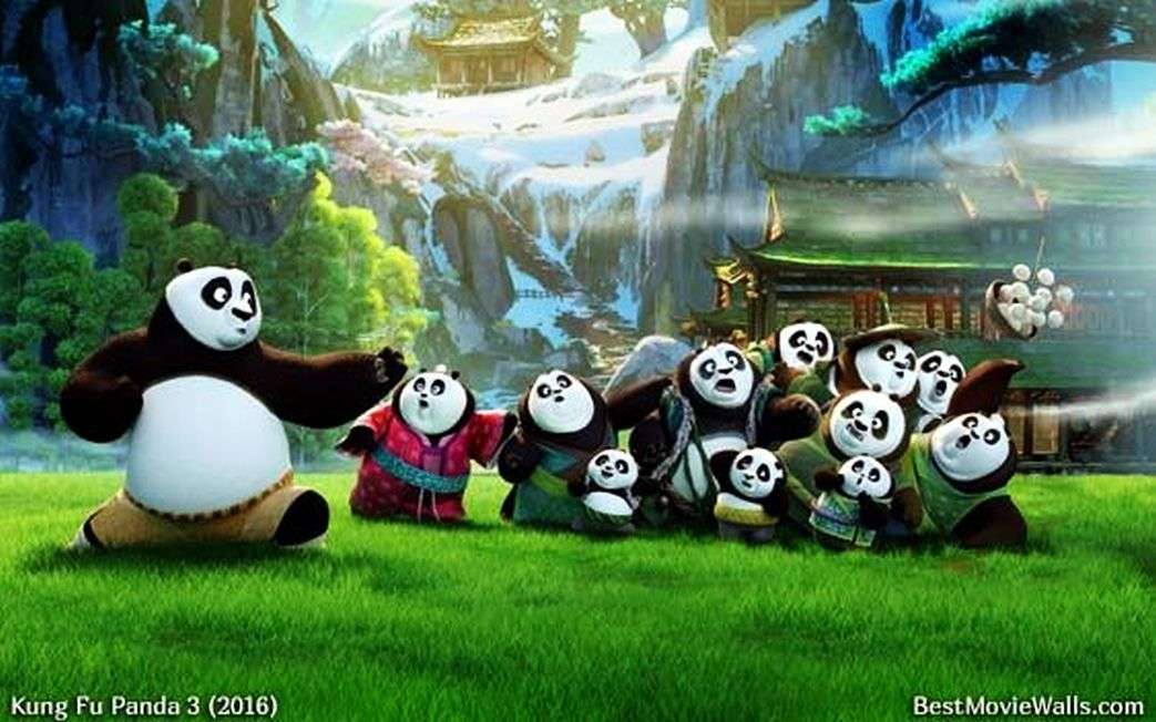 кунг-фу Панда пазл онлайн