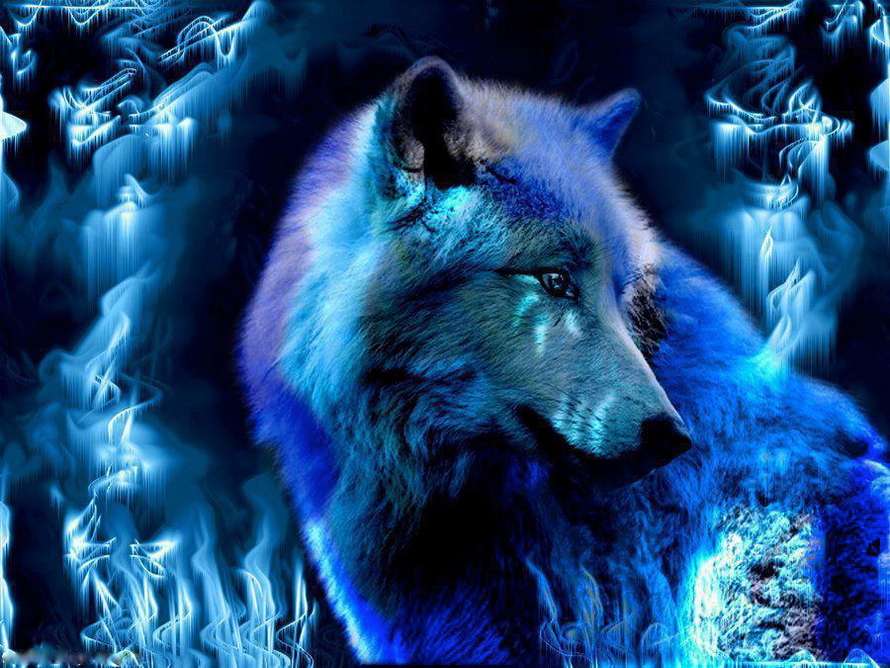 půlnoční vlk skládačky online