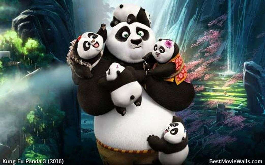 Кунг-фу Панда онлайн пазл