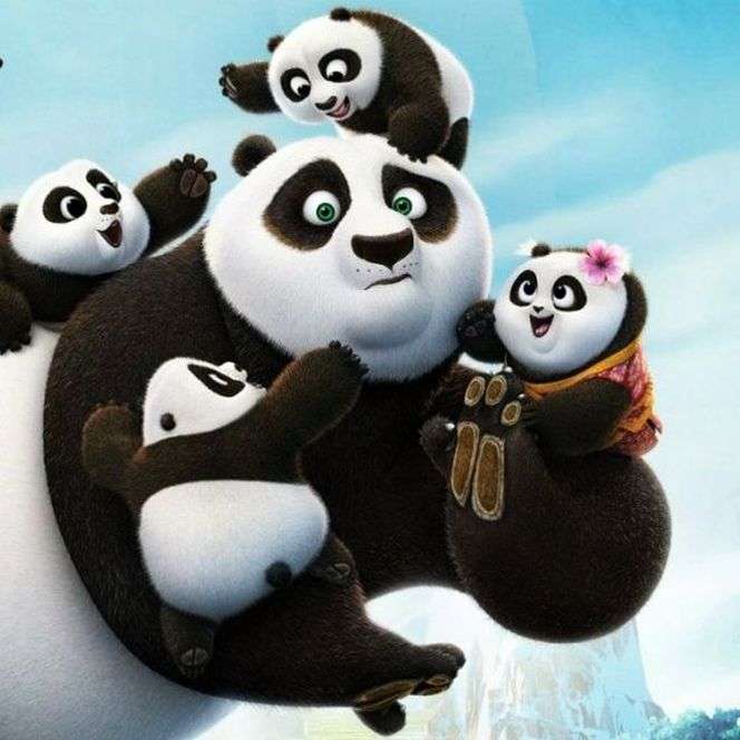 кунг-фу Панда пазл онлайн