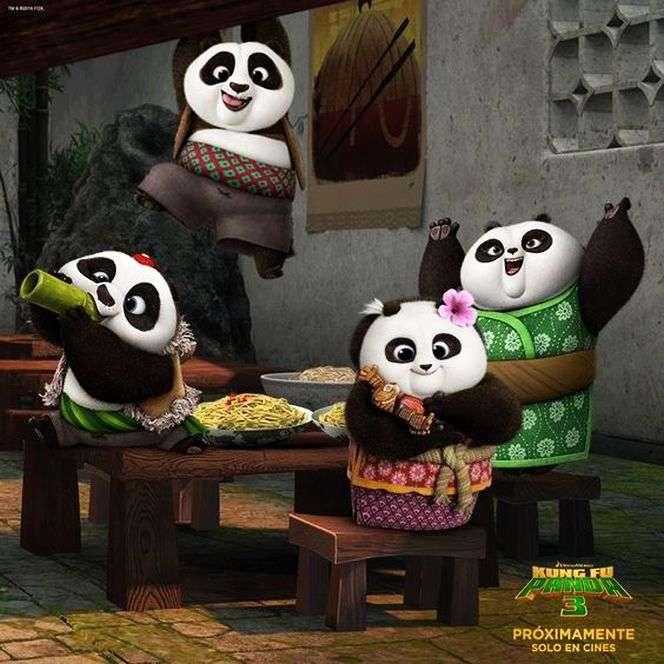 Kung Fu Panda rompecabezas en línea