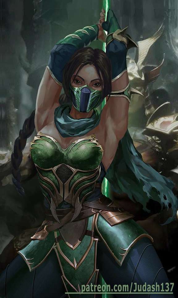 Jade Mortal Kombat pussel på nätet