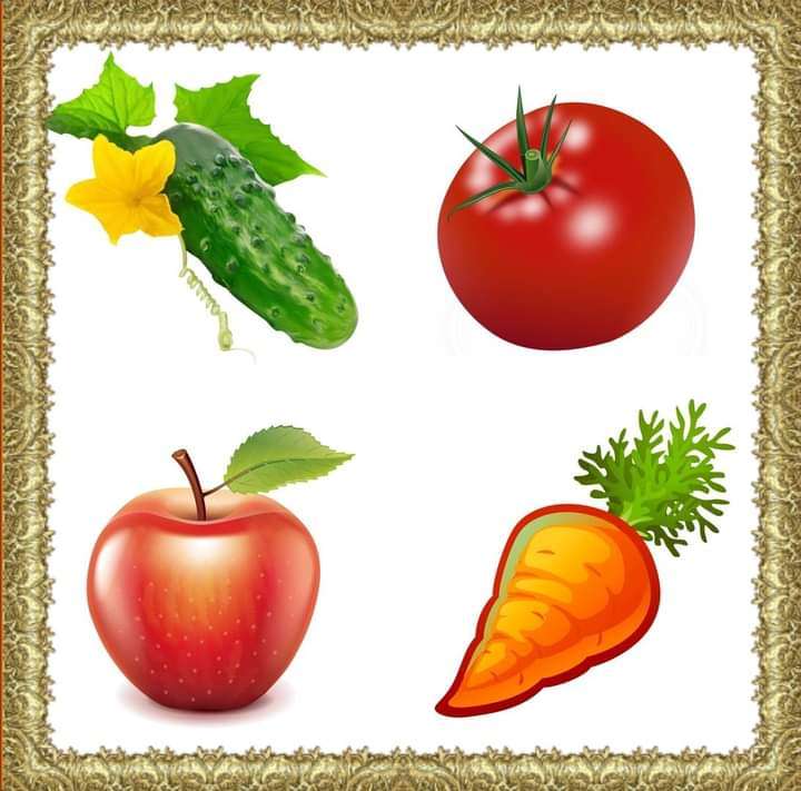 果物と野菜を使った秋の絵画 ジグソーパズルオンライン