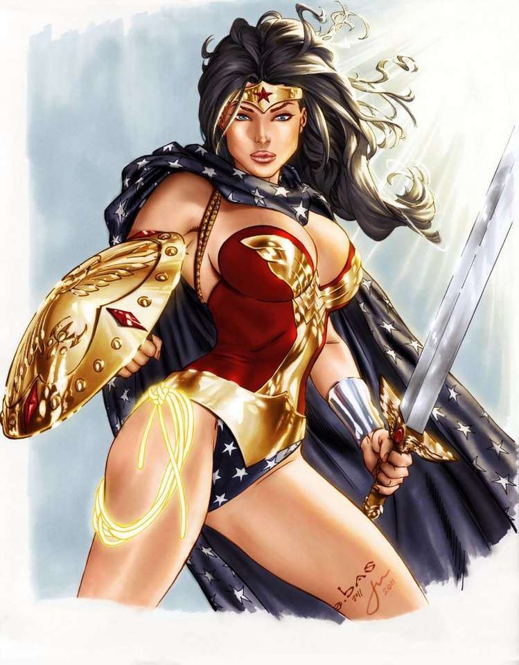 Wonder Woman DC pussel på nätet