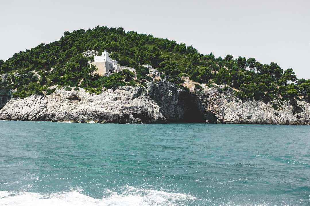 къща на островче онлайн пъзел
