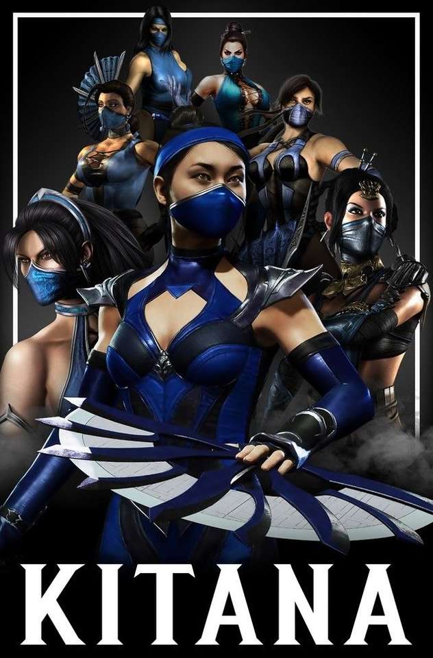 Kitana Mortal Kombat rompecabezas en línea