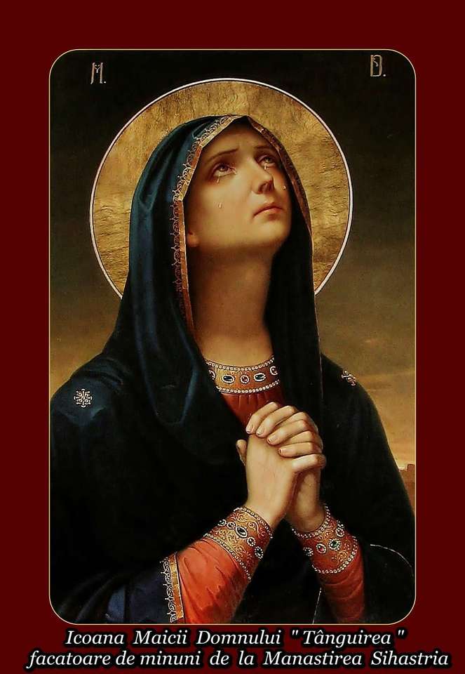 Иконата на Богородица онлайн пъзел