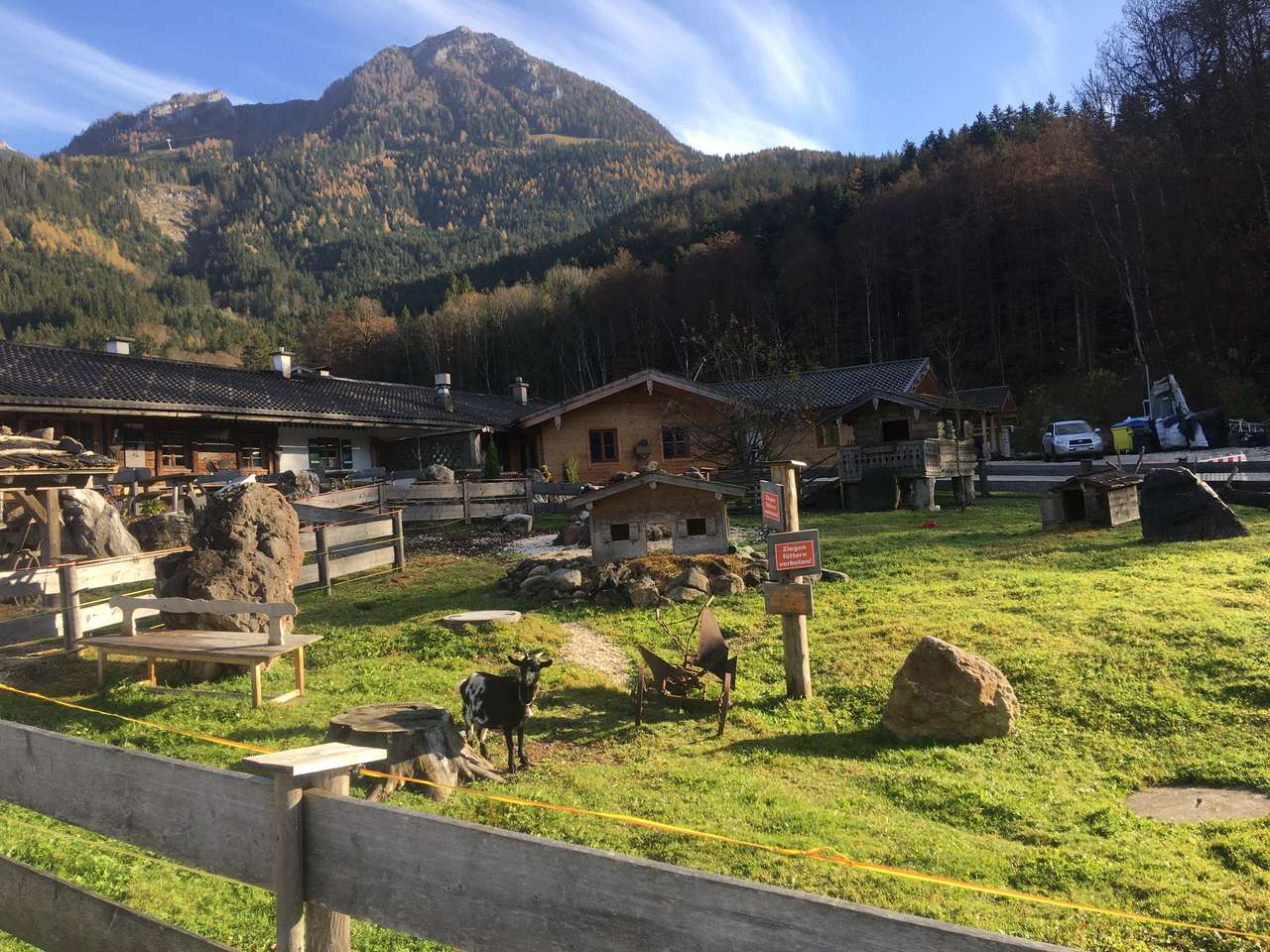 Kozičky u nás v Alpách puzzle online