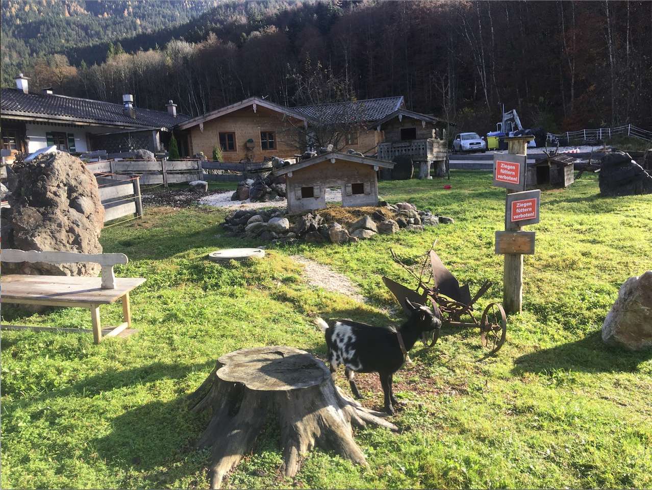 Kozičky u nás v Alpách παζλ online