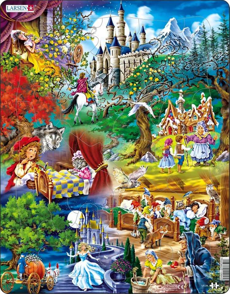 divers contes de fées puzzle en ligne