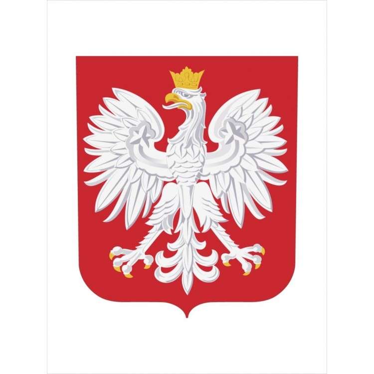 Polens emblem pussel på nätet
