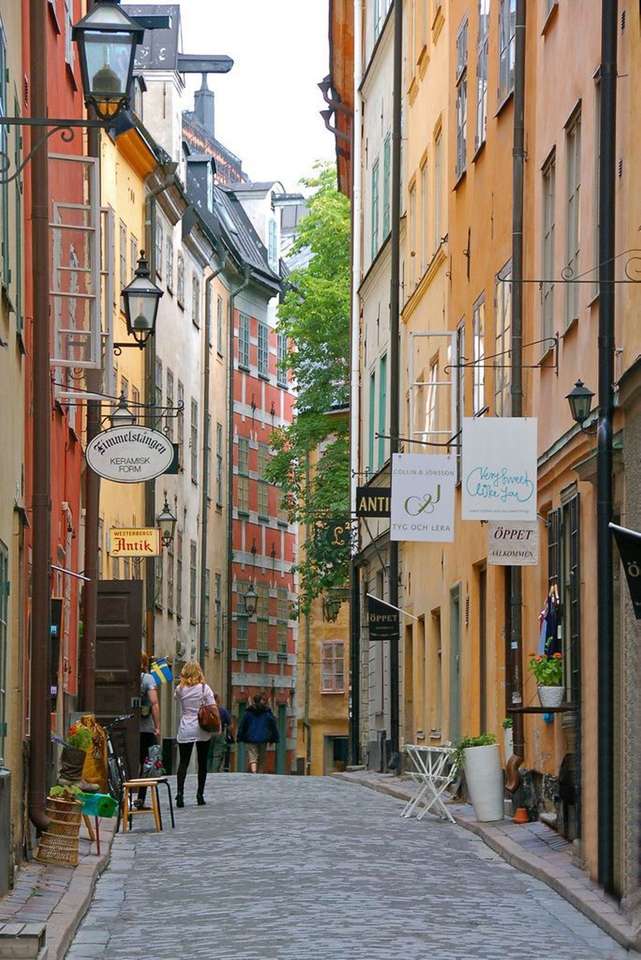 STOCKHOLM, ŠVÉDSKO skládačky online