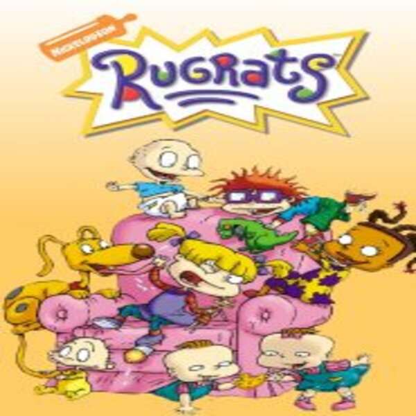 Rugrats animovaný seriál obal skládačky online