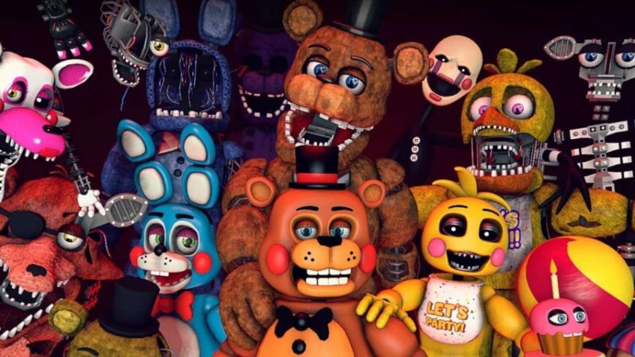 five nights at freddy's - online puzzle