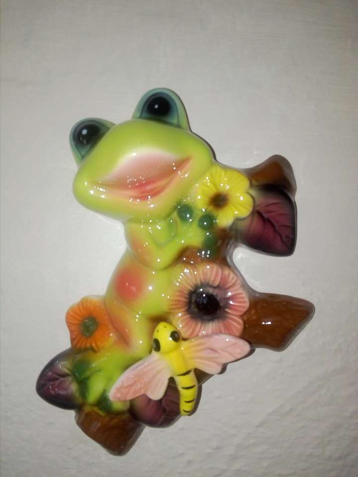 Красивата жаба онлайн пъзел