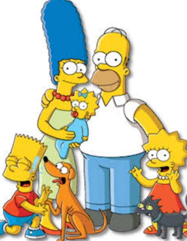 Familia Simpson puzzle online