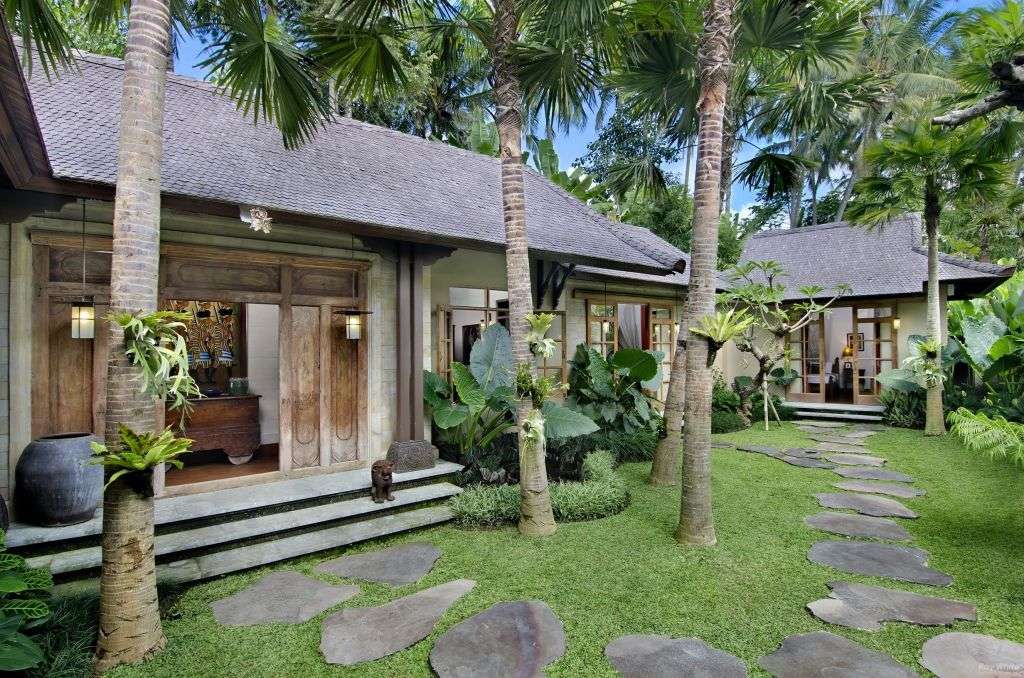 Trópusi ház kirakós online