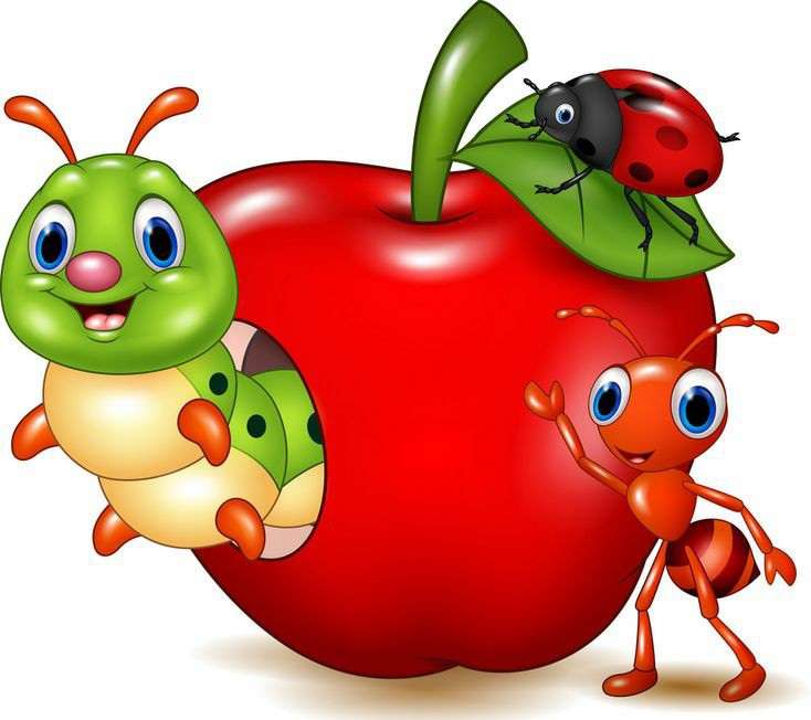 Roter Apfel Online-Puzzle