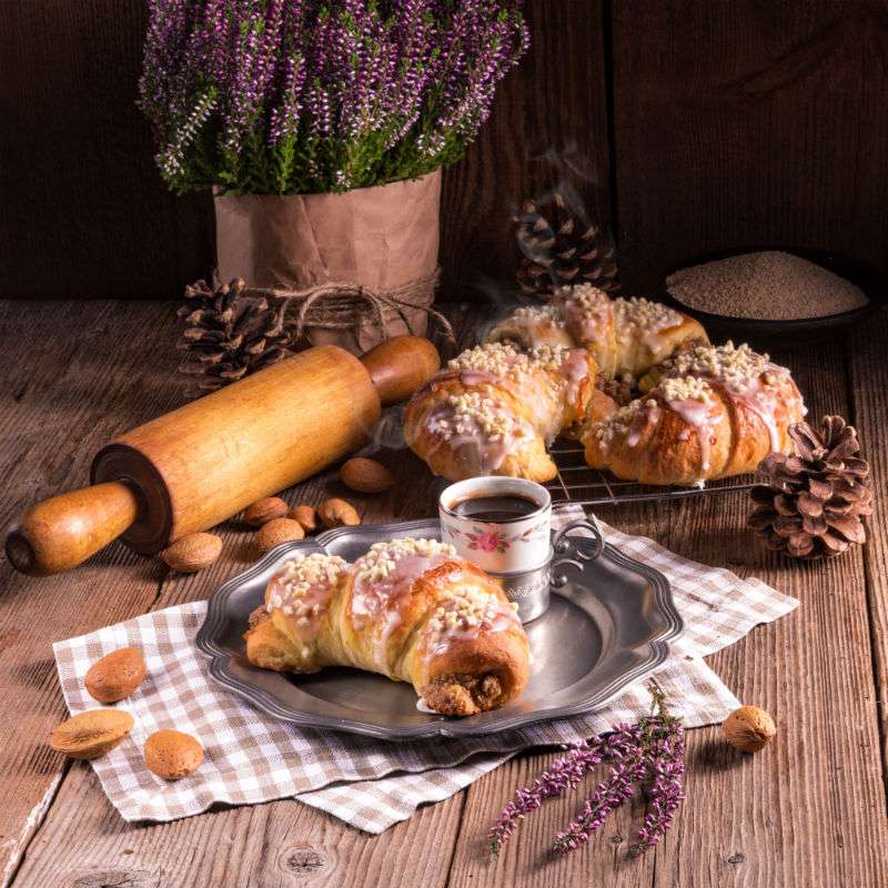 Croissanty svatého Martina skládačky online