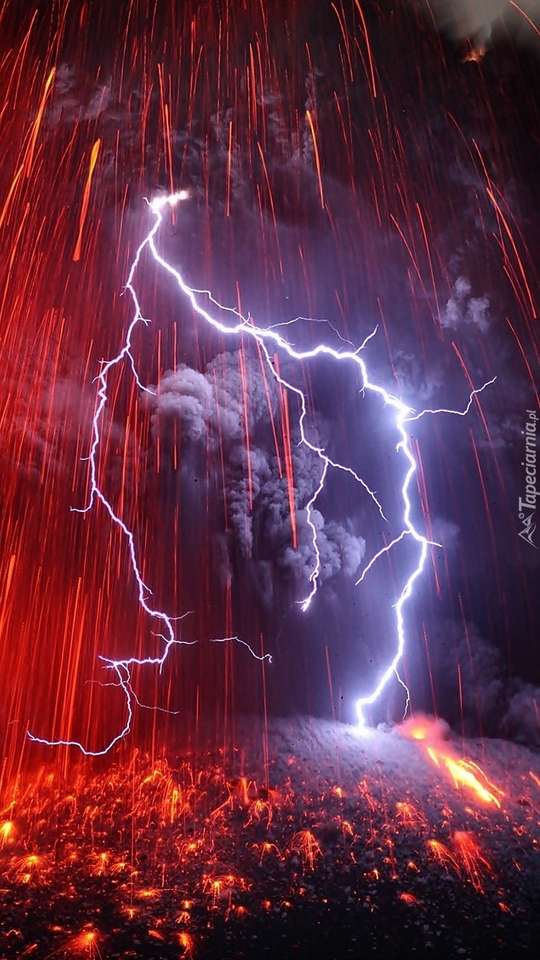 Vulcão Sakurajima no Japão quebra-cabeças online