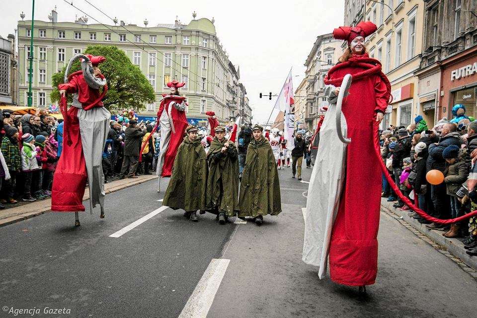 Парадът на Свети Мартин в Познан онлайн пъзел
