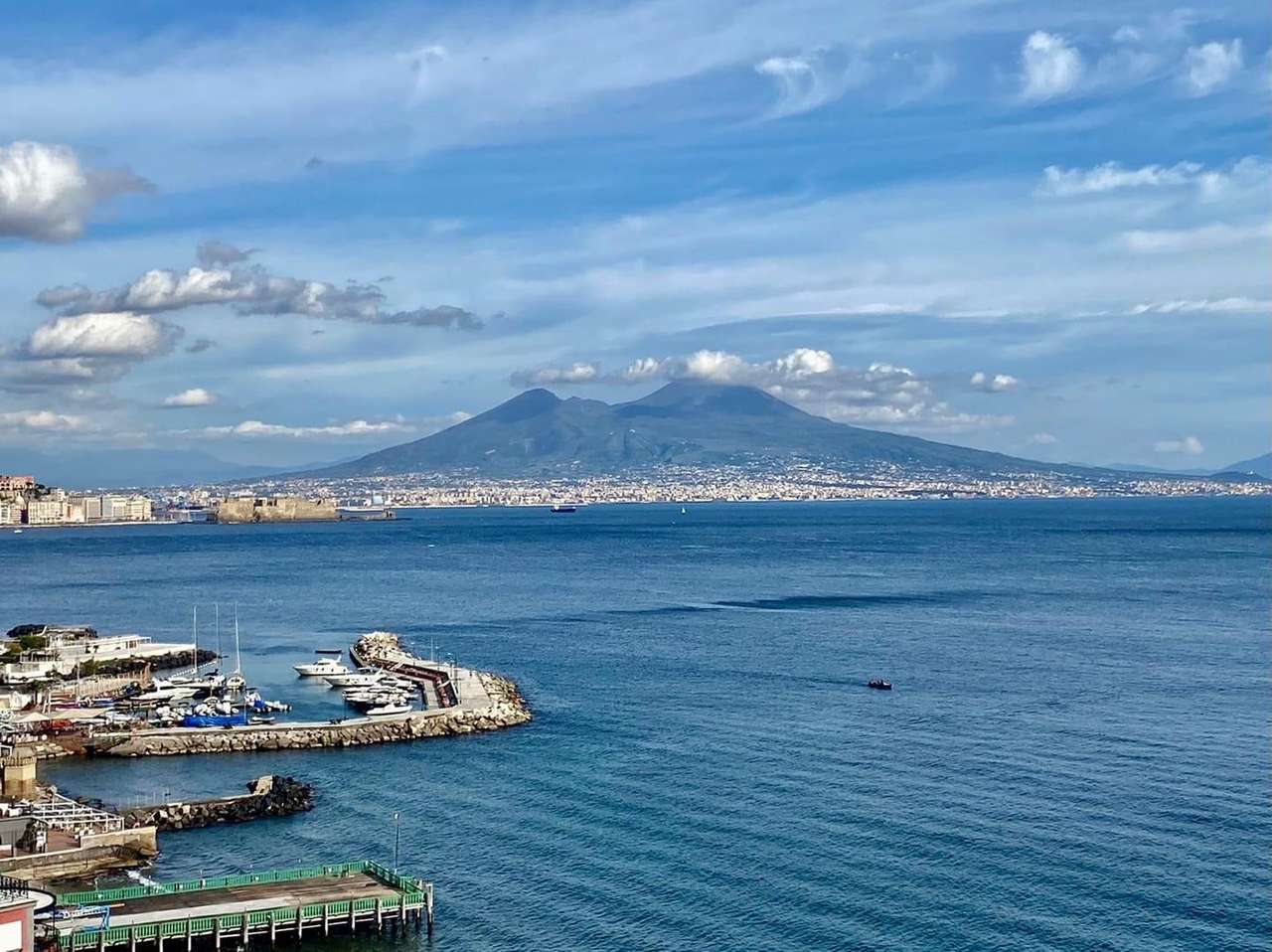 Vesuvius Neapel pussel på nätet