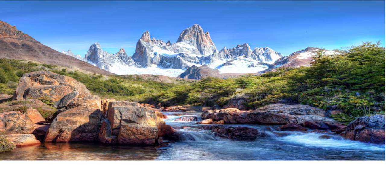 paisagem nas montanhas quebra-cabeças online