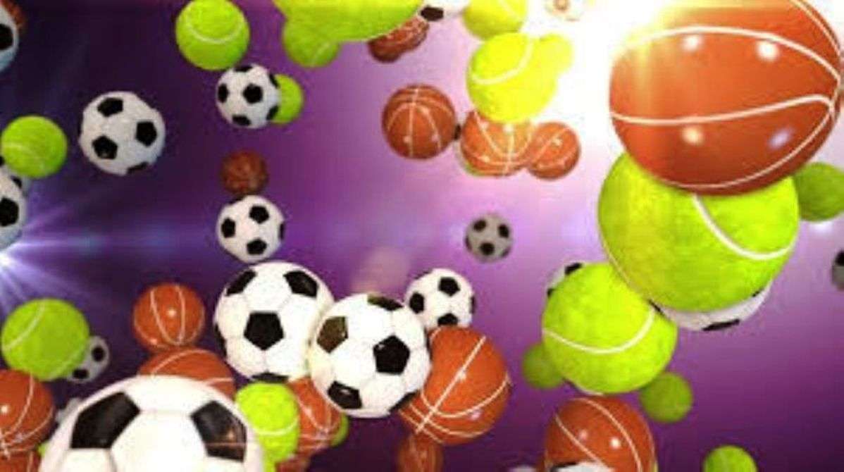 Különböző labdák kirakós online