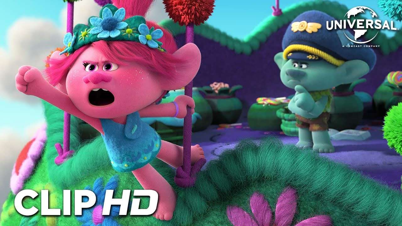 Poppy Baby 3 trollové pro děti online puzzle