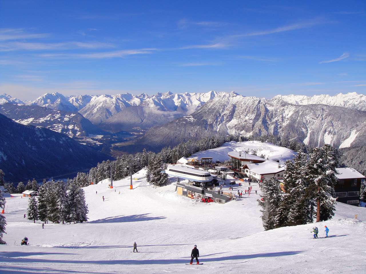 Invierno en los Alpes rompecabezas en línea