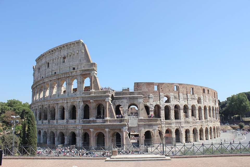 Colosseum pussel på nätet