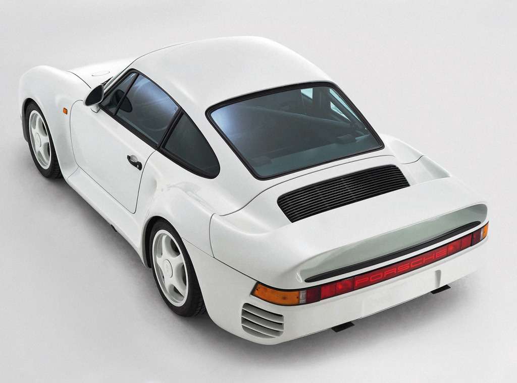 Porsche 959 uit 1988 online puzzel